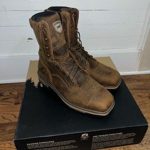 Irish setters size 9 2E brown never worn only tried on made in the USA!